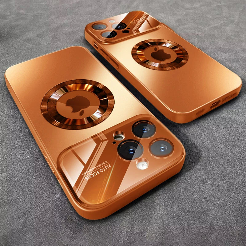 Luxury MagSafe Glass Case