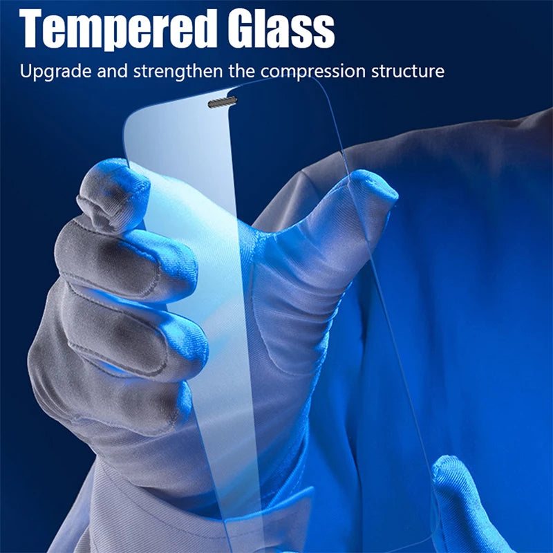 iPhone Tempered Glass Screen Protector (4-Pack)
