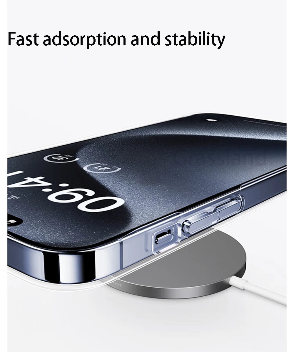 MagSafe Magnetic Clear Case (Luxury)