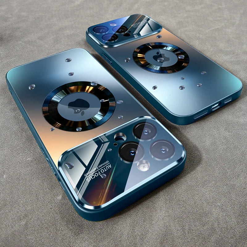 Luxury MagSafe Glass Case
