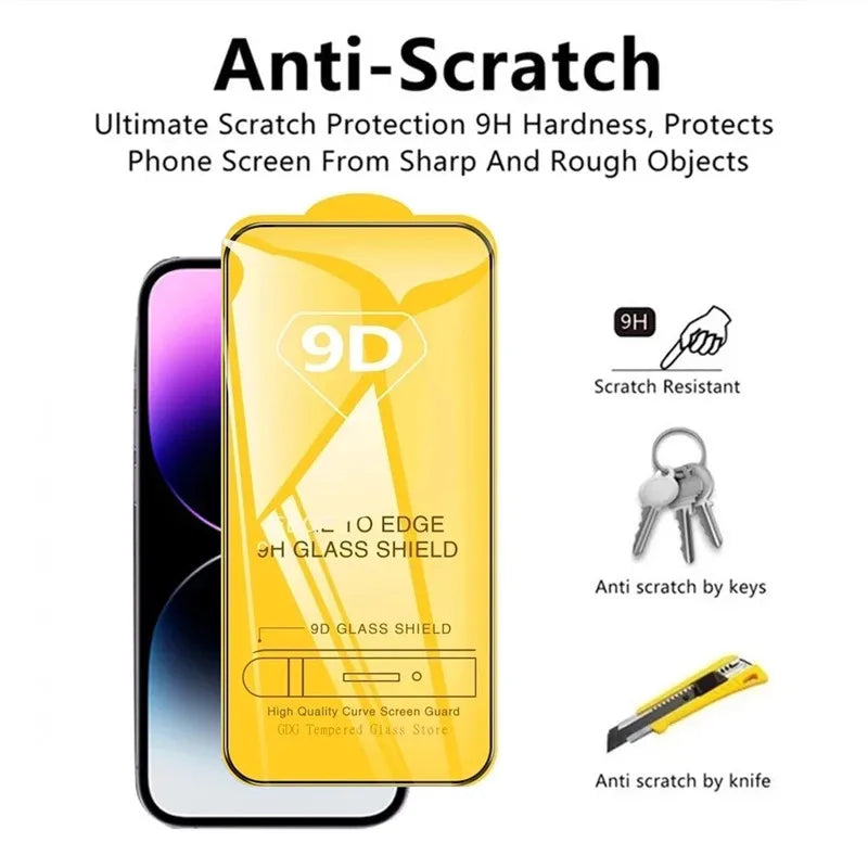9D Tempered Glass Screen Protector