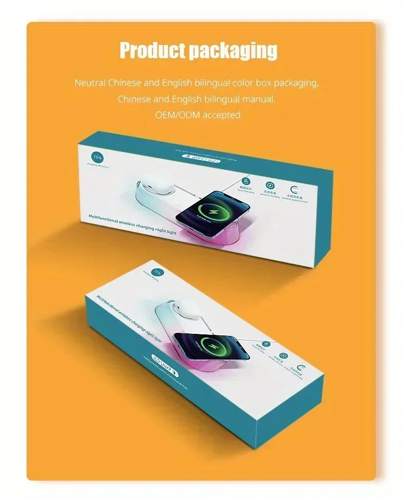 3-in-1 Wireless Charger 30W Fast Charge