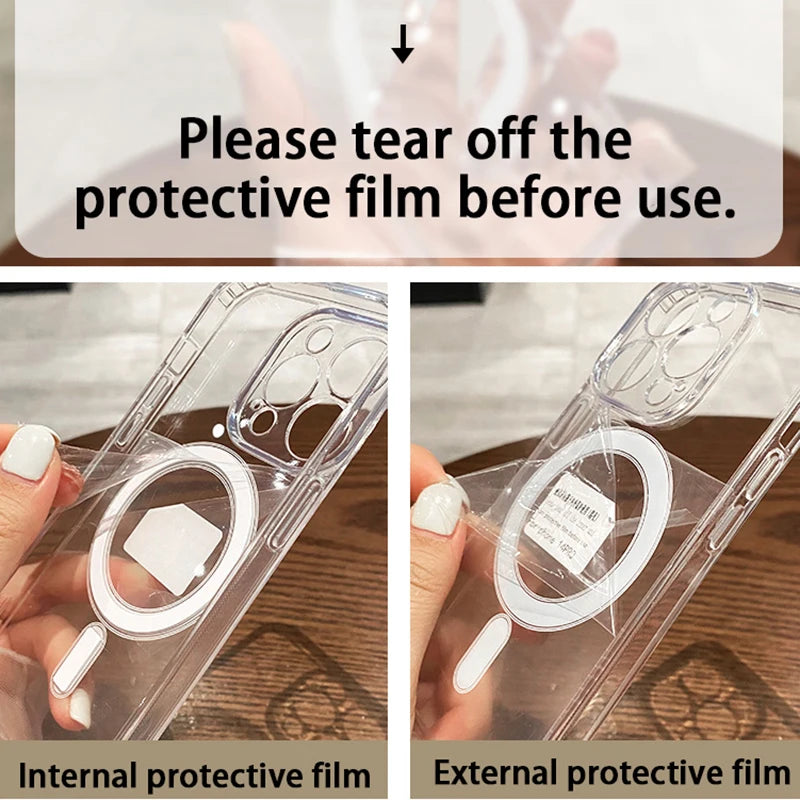 MagSafe Clear Shockproof Case