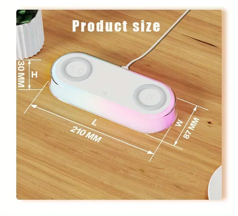 3-in-1 Wireless Charger 30W Fast Charge