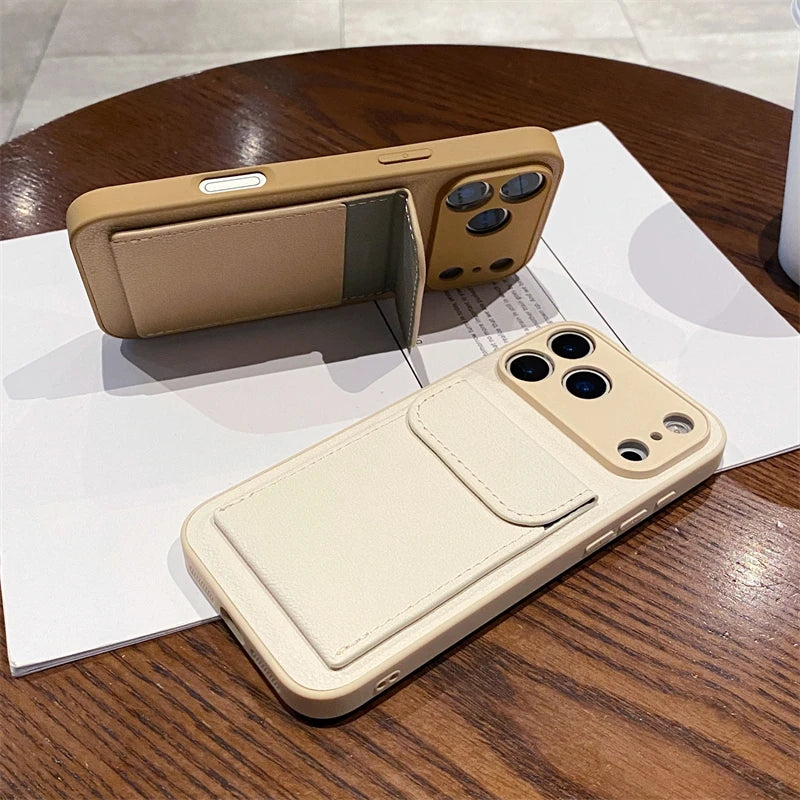 Wallet Card Slot iPhone Case
