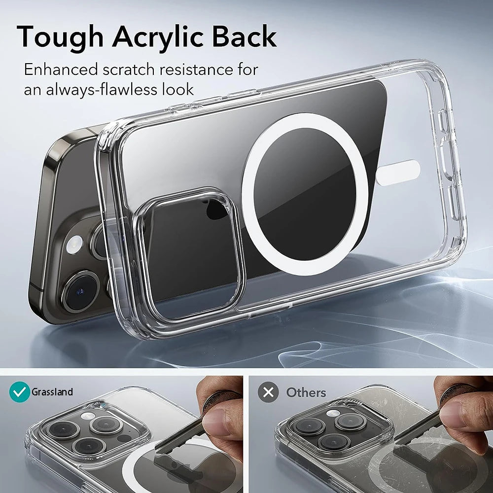 MagSafe Magnetic Clear Case (Luxury)