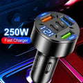 250W 5-Port Car Fast Charger