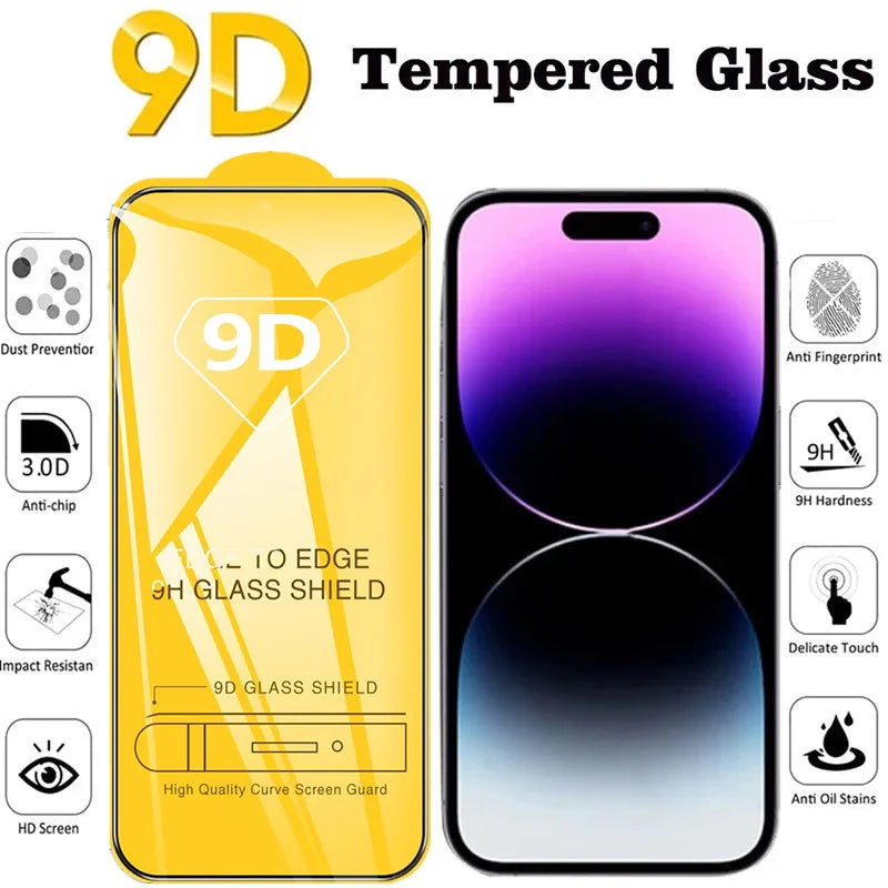 9D Tempered Glass Screen Protector