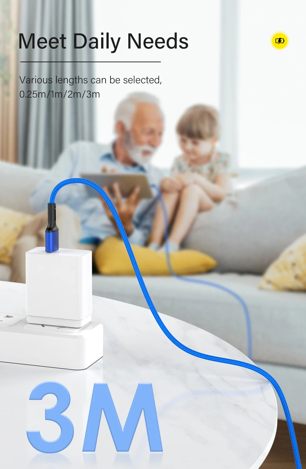 iPhone Fast Charging Cable (3m)