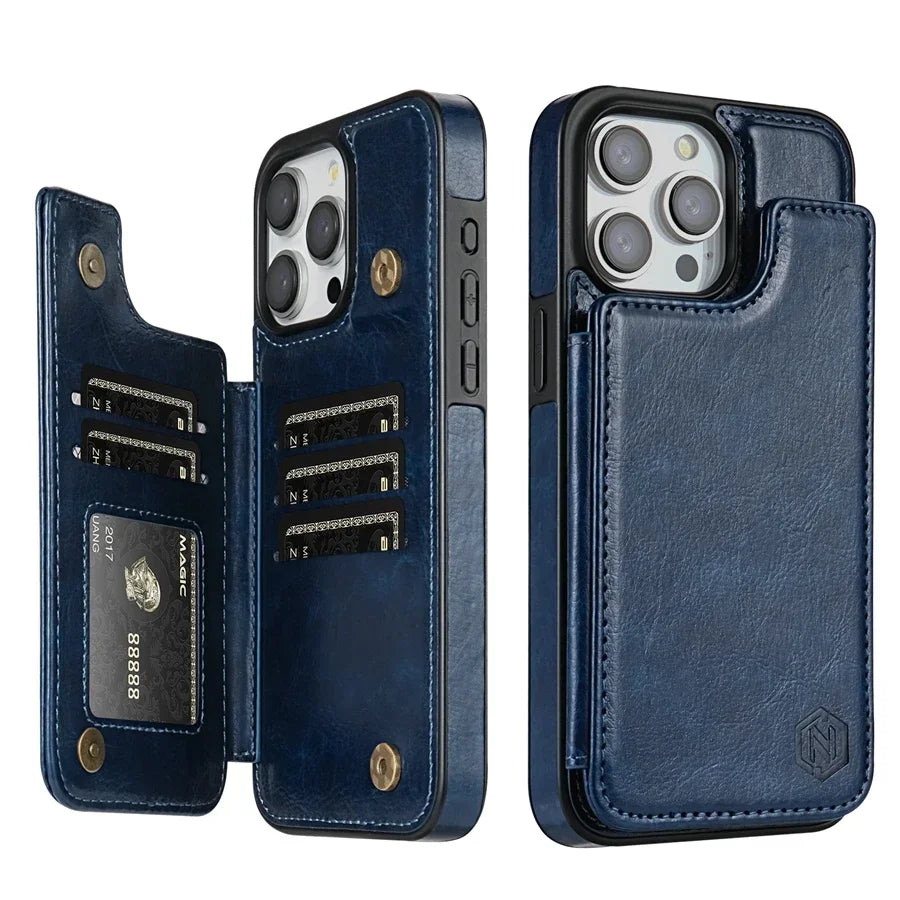 RFID Wallet Leather Case