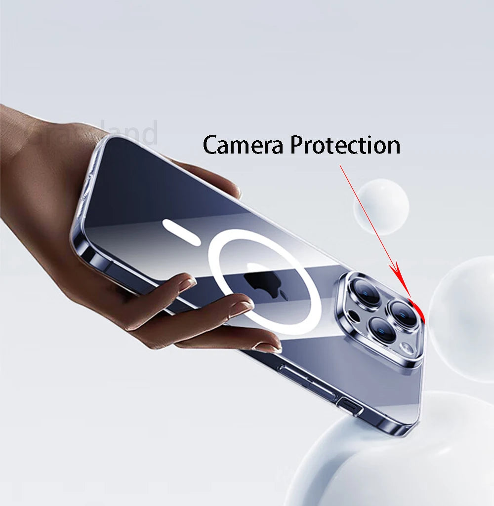MagSafe Magnetic Clear Case (Luxury)