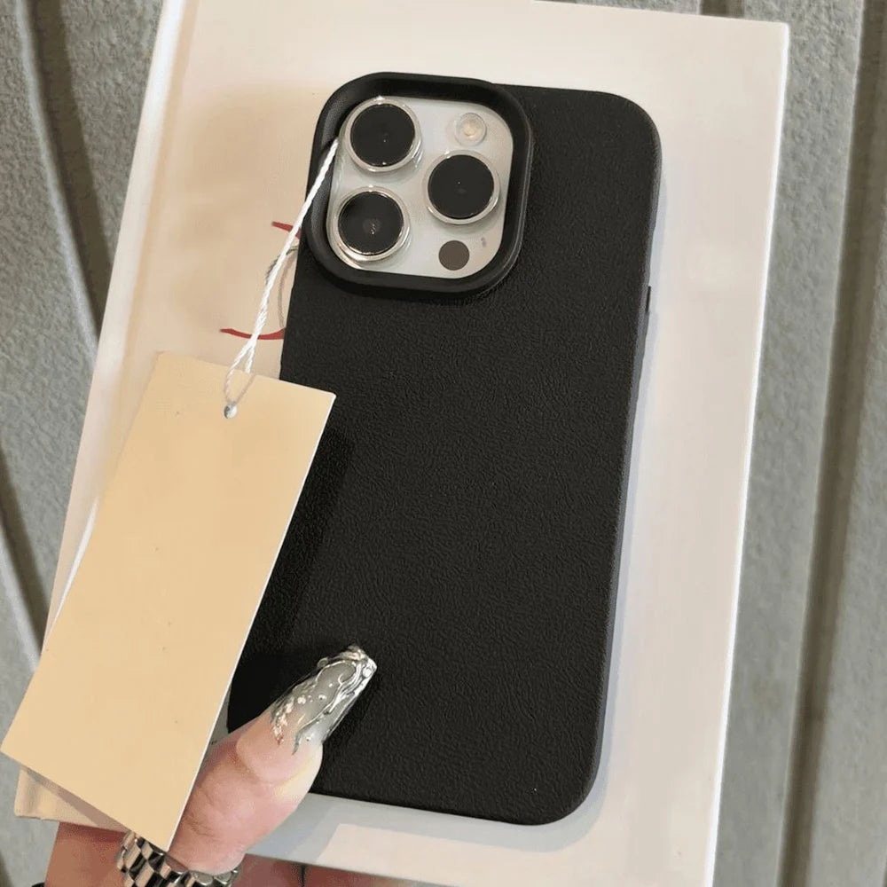 Leather Shockproof iPhone Case