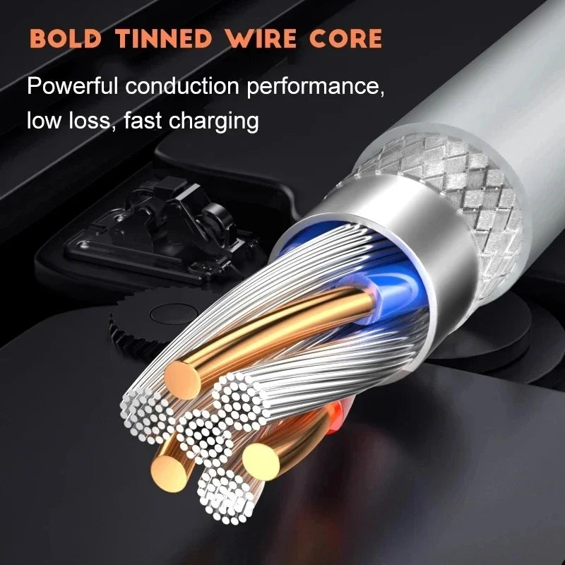 USB-C 100W Fast Charging Cable (3-Pack)