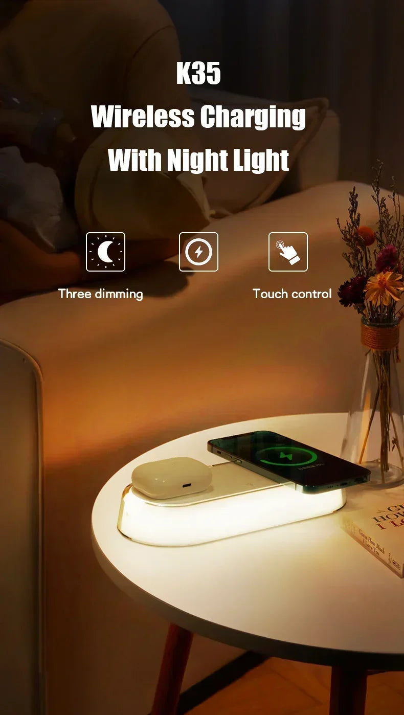 3-in-1 Wireless Charger 30W Fast Charge