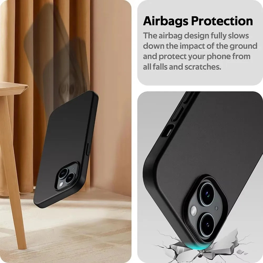 Matte Black Silicone Case