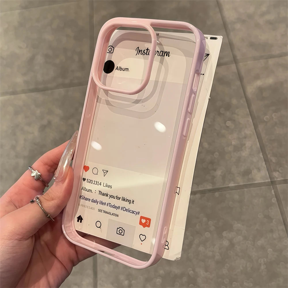 Luxury Clear Acrylic Case
