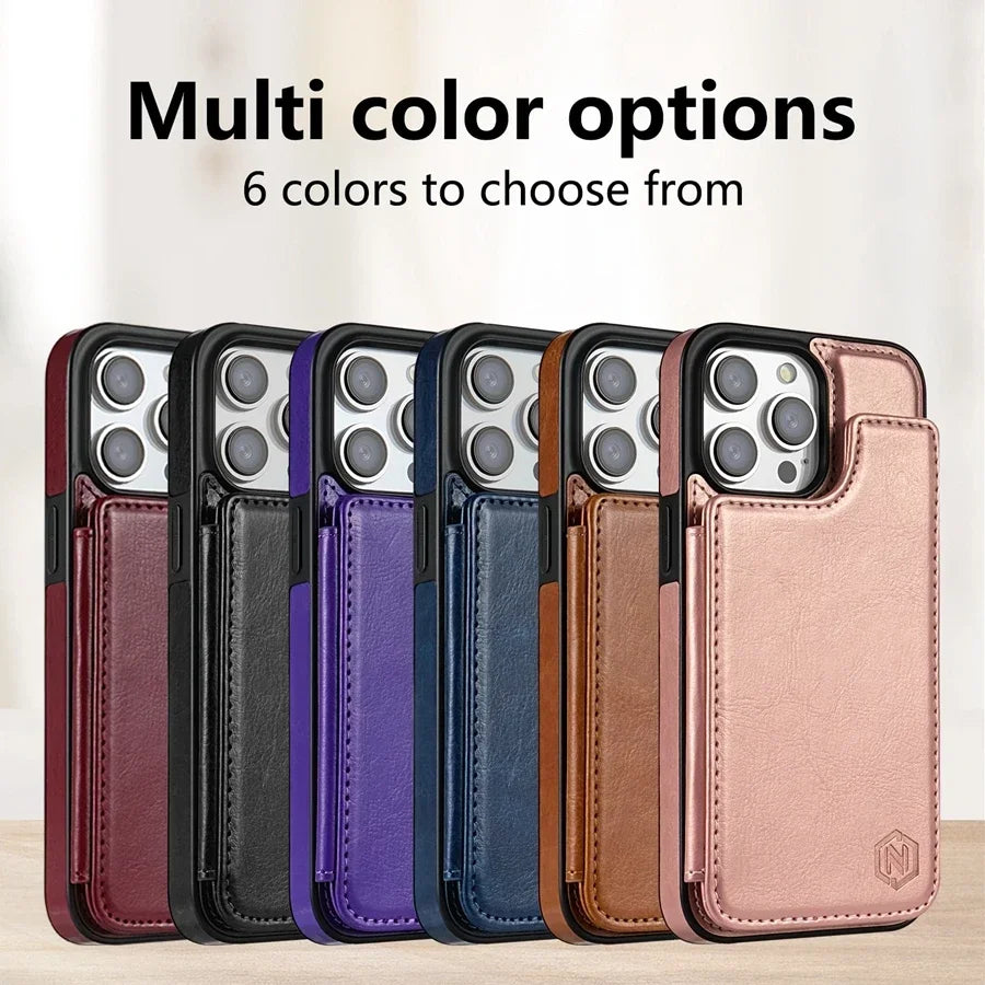 RFID Wallet Leather Case