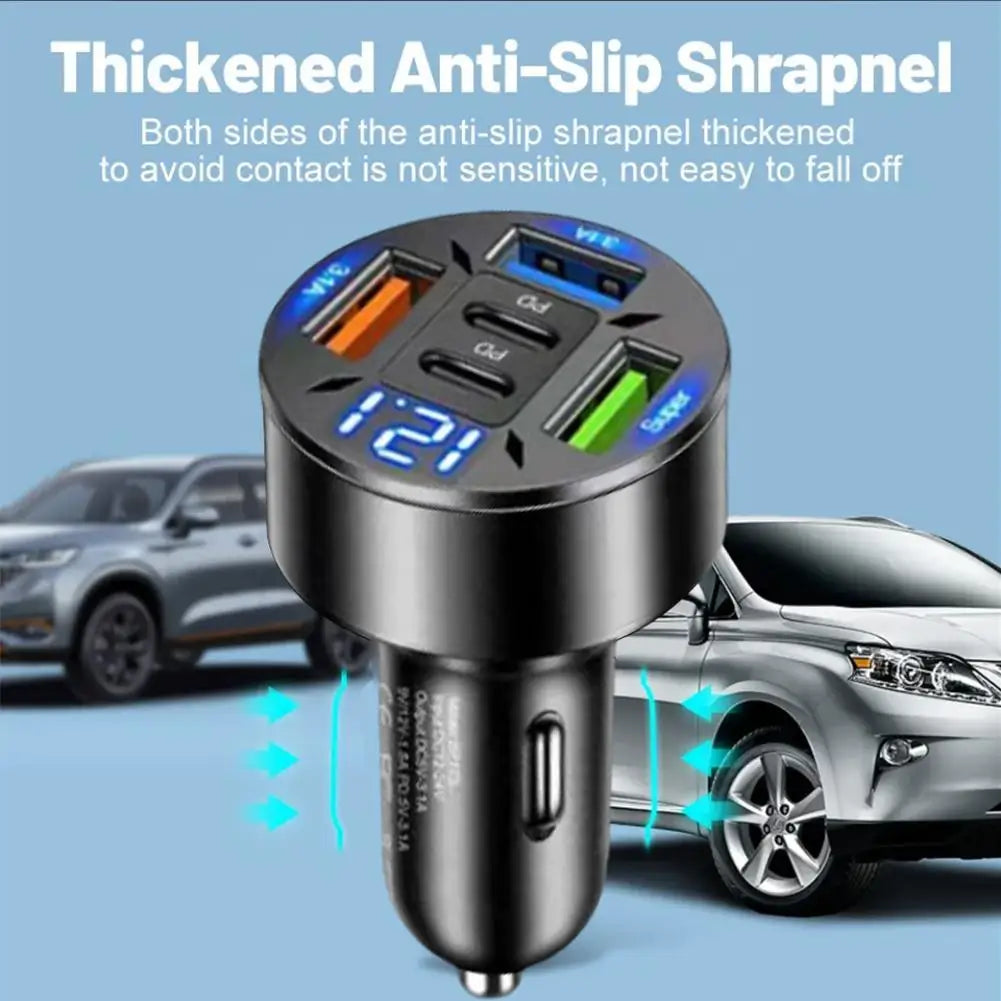 Chargeur Voiture 250W 5 Ports Fast Charge