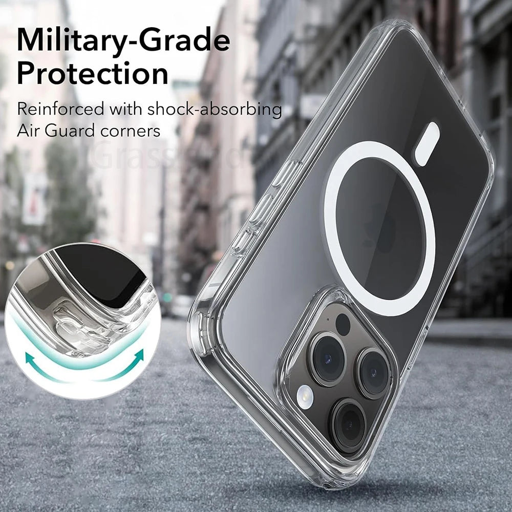 MagSafe Magnetic Clear Case (Luxury)