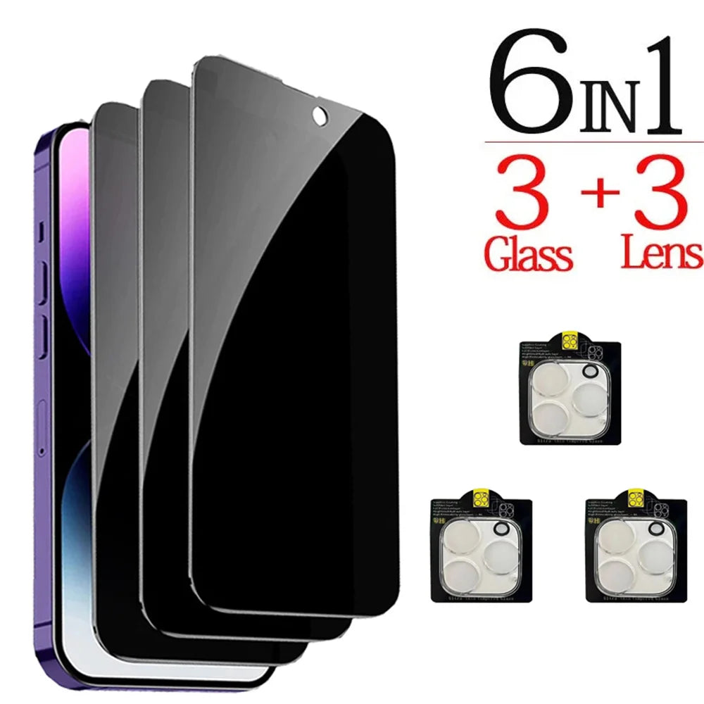 iPhone Privacy Screen Protector (1–4 Pack)
