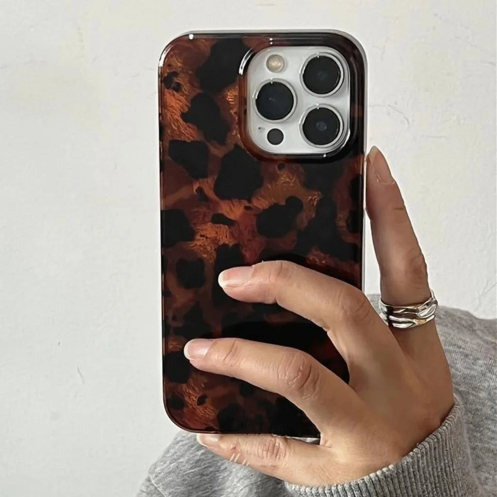 Leopard Print Retro Case
