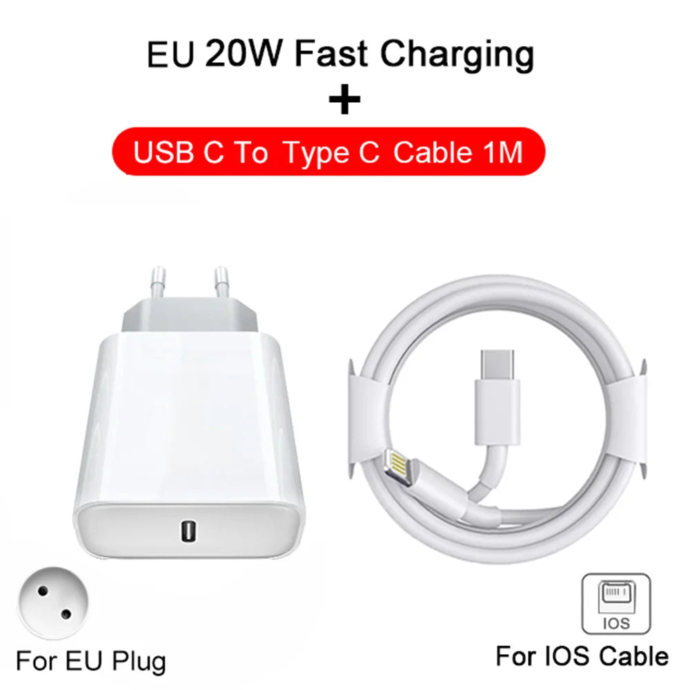 USB-C 20W Fast Charger iPhone