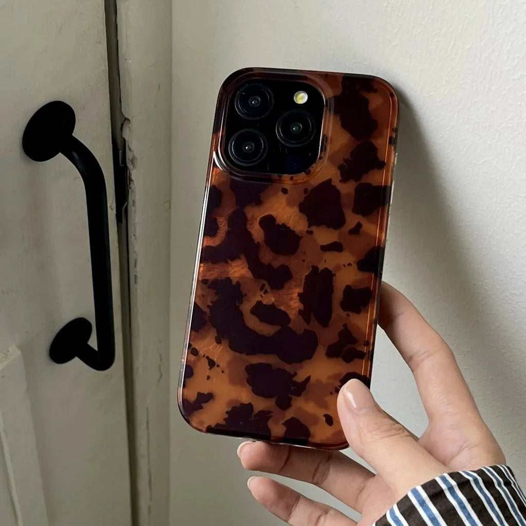 Leopard Print Retro Case
