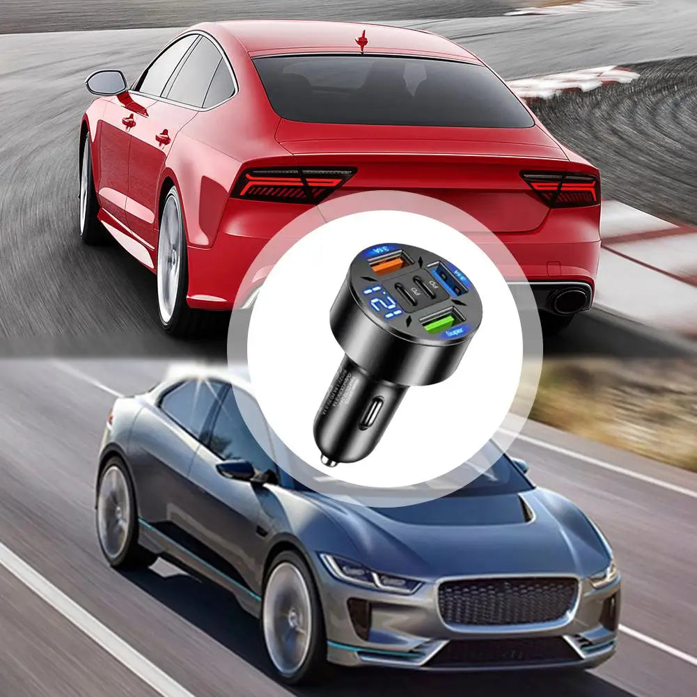Chargeur Voiture 250W 5 Ports Fast Charge