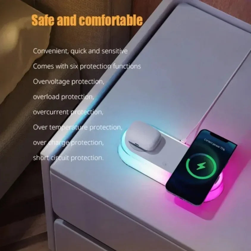 3-in-1 Wireless Charger 30W Fast Charge