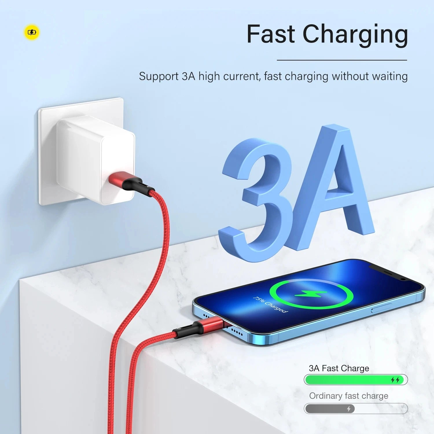 iPhone Fast Charging Cable (3m)