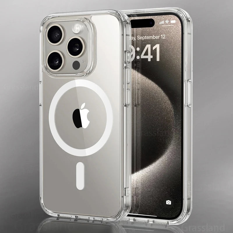 MagSafe Magnetic Clear Case (Luxury)