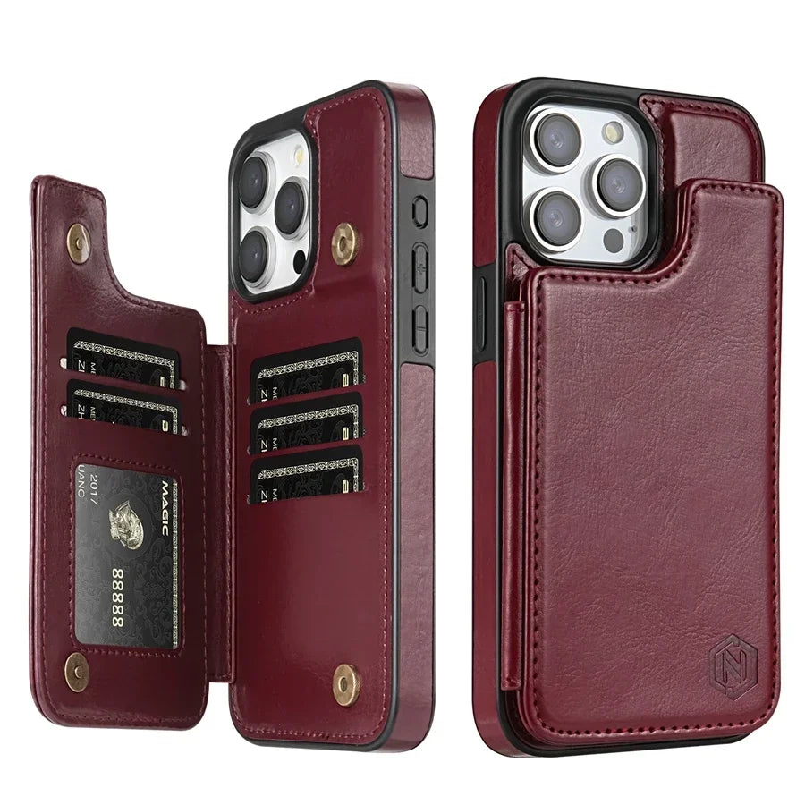 RFID Wallet Leather Case