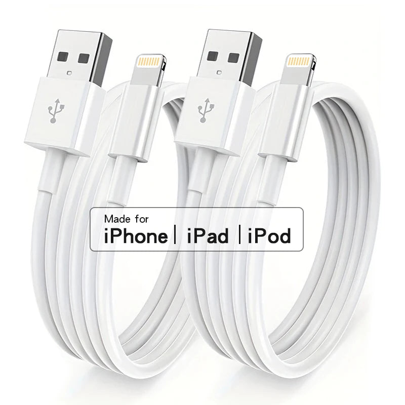 iPhone Lightning Cable (1–3 Pack)