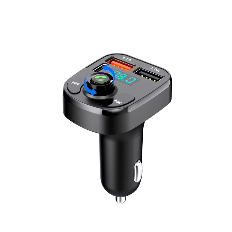 Bluetooth 5.0 FM Transmitter Car Charger
