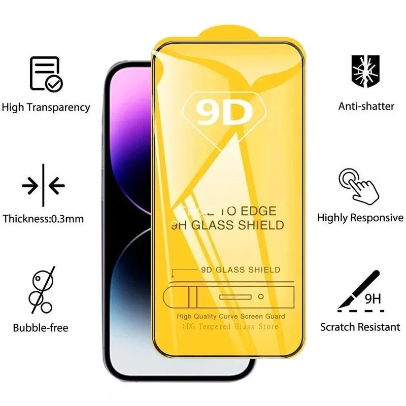 9D Tempered Glass Screen Protector
