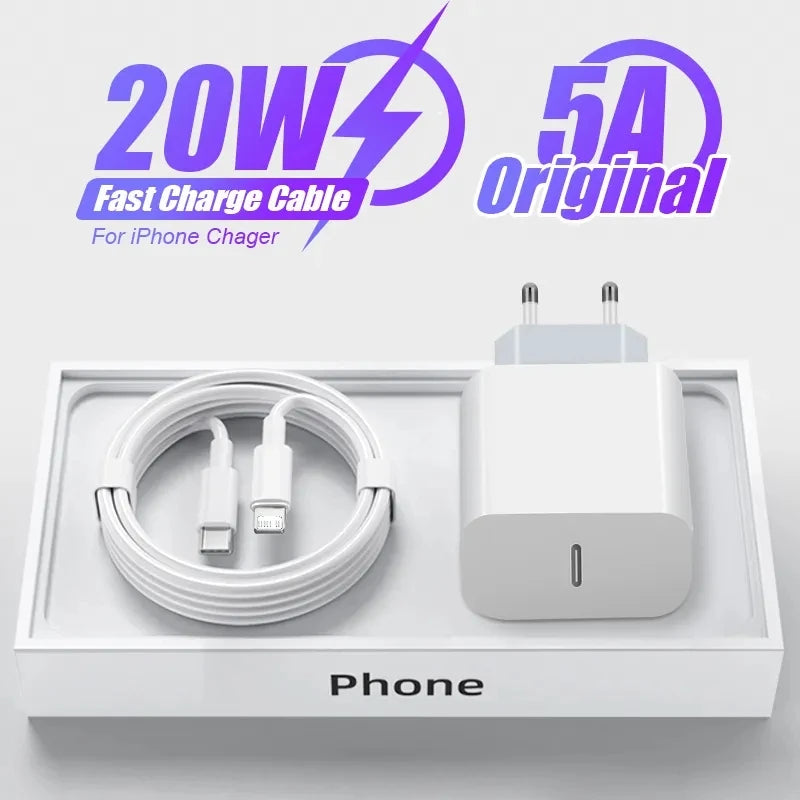 Chargeur USB-C 20W Fast Charge