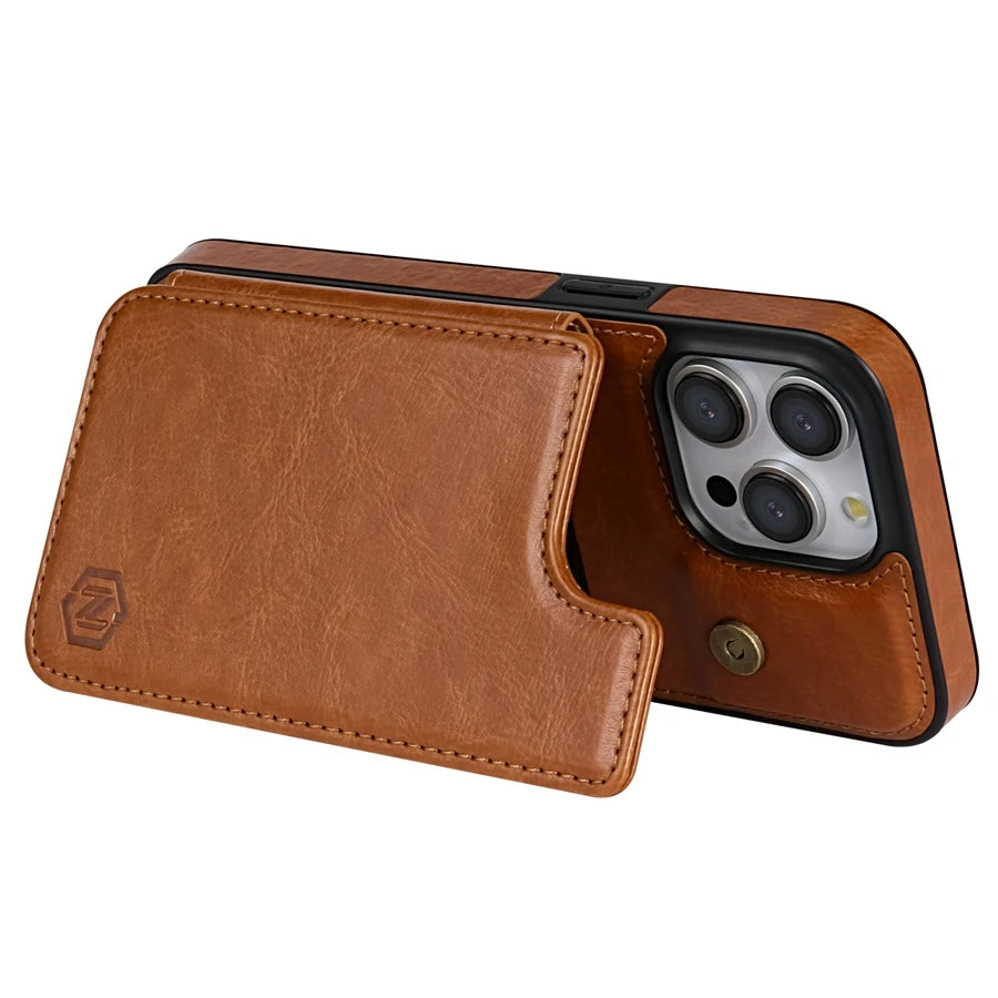 RFID Wallet Leather Case