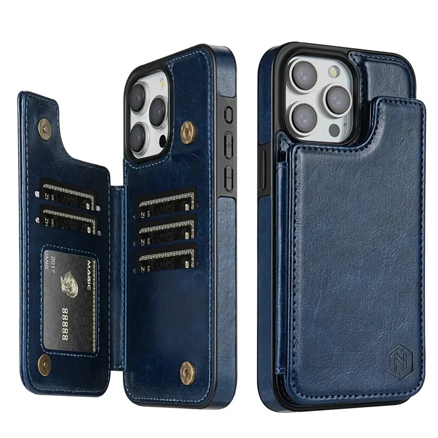 RFID Wallet Leather Case