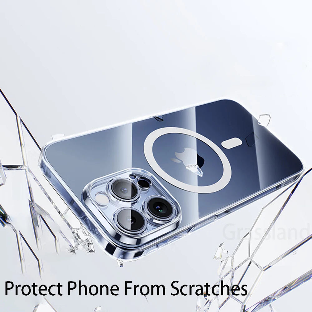 MagSafe Magnetic Clear Case (Luxury)