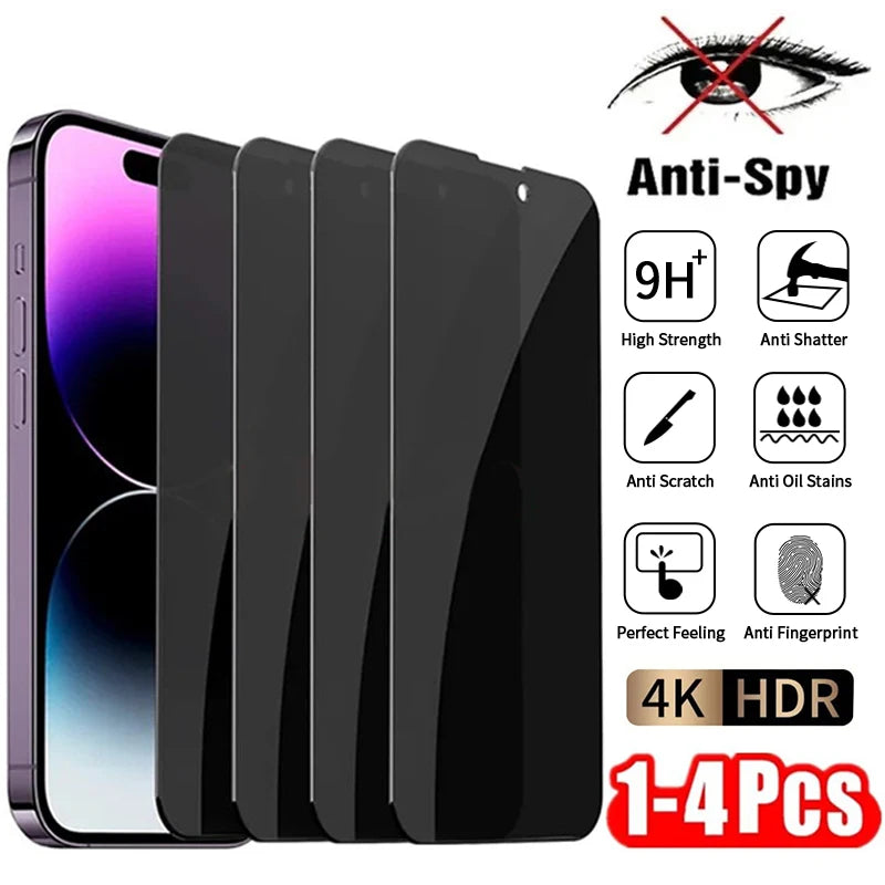 Privacy Screen Protector (1–4 Pack)