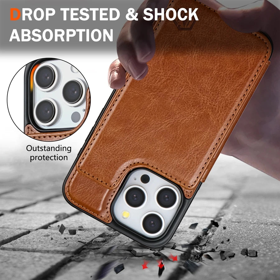 RFID Wallet Leather Case