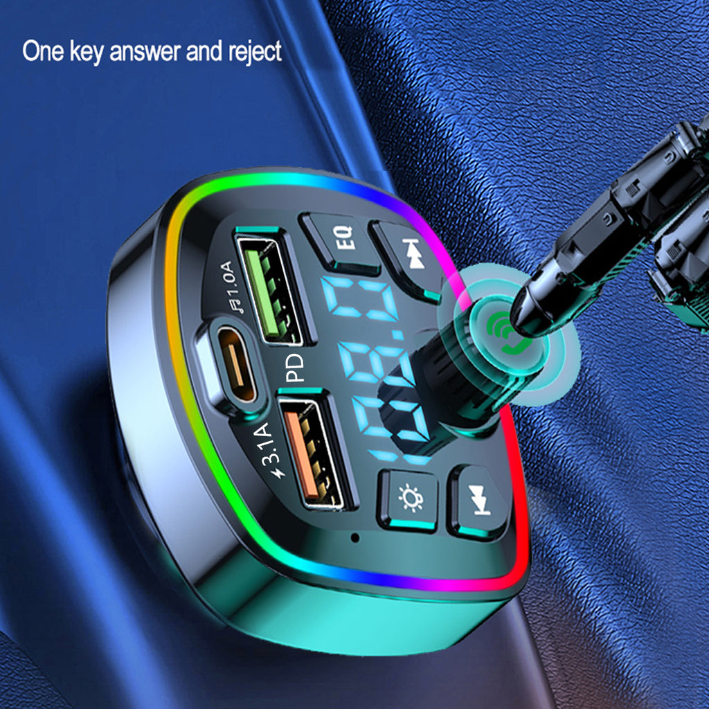 Bluetooth FM Transmitter Car MP3 Charger