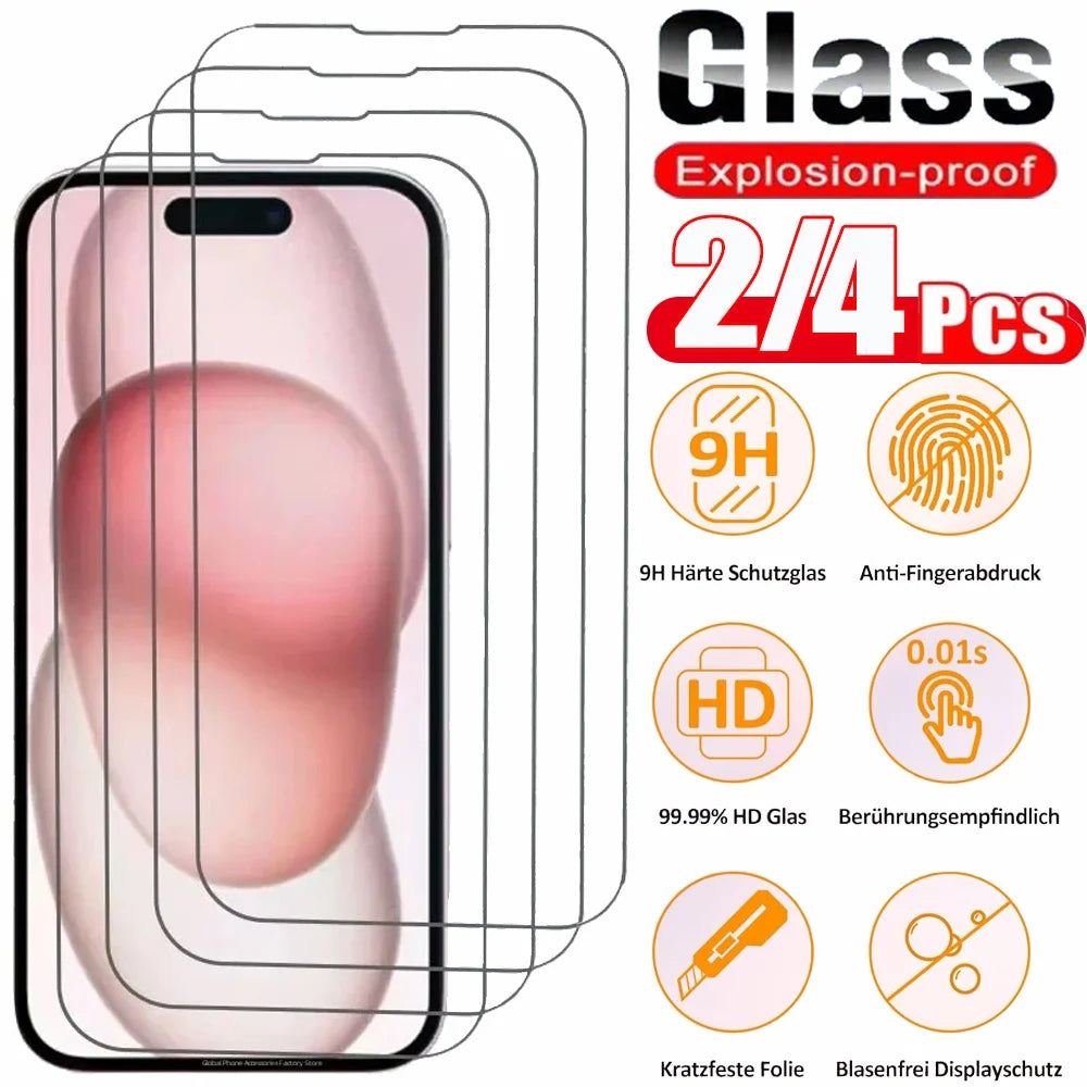 iPhone Privacy Screen Protector (1–4 Pack)