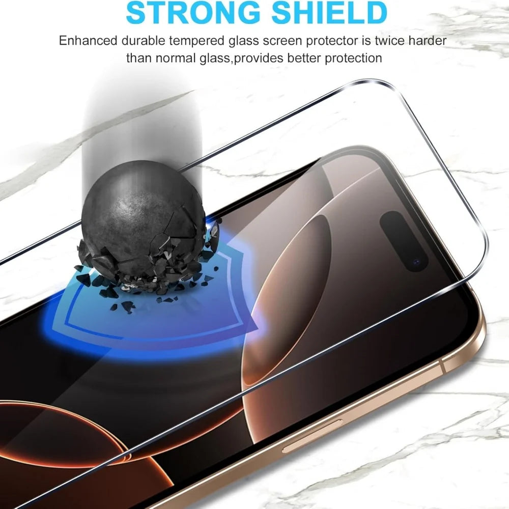 HD Tempered Glass (1–5 Pack)
