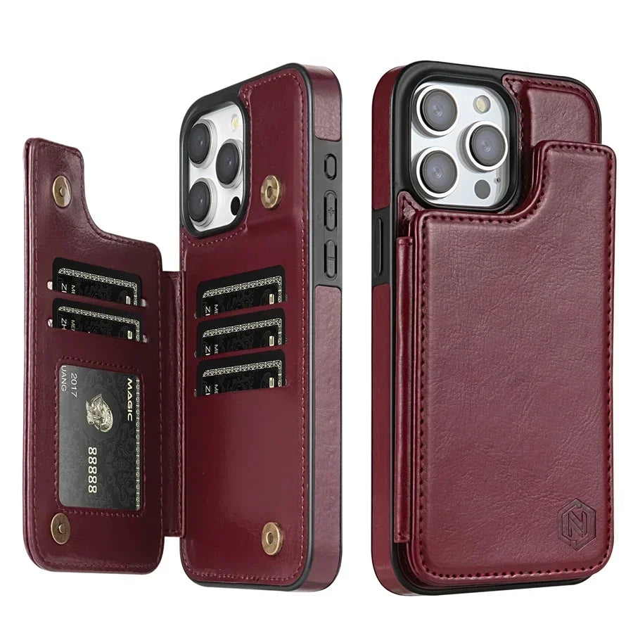 RFID Wallet Leather Case