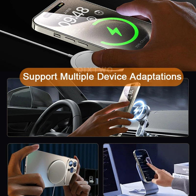 Luxury MagSafe Glass Case