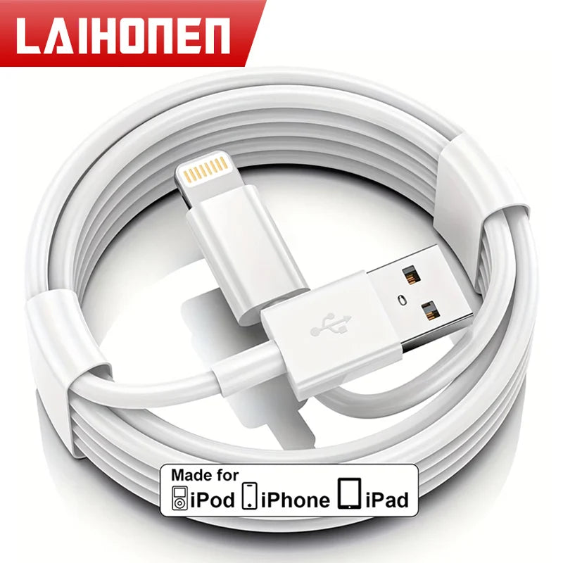iPhone Lightning Cable (1–3 Pack)