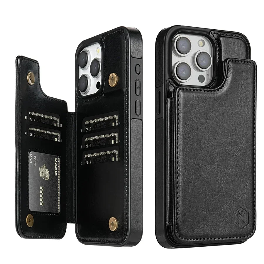 RFID Wallet Leather Case