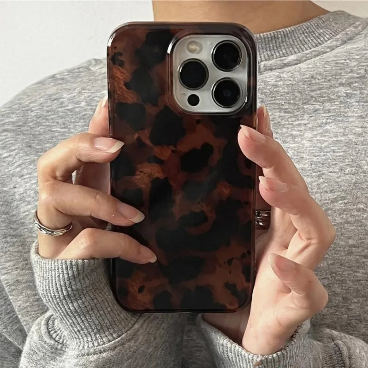 Leopard Print Retro Case