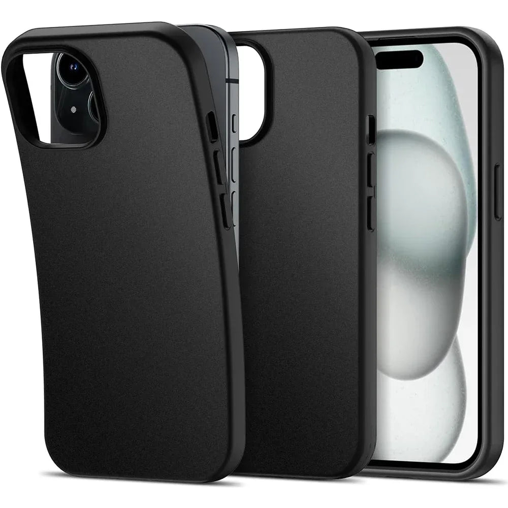Matte Black Silicone Case